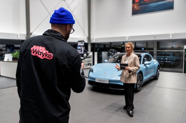 Porsche och Waykes partnerskap sedan 2018